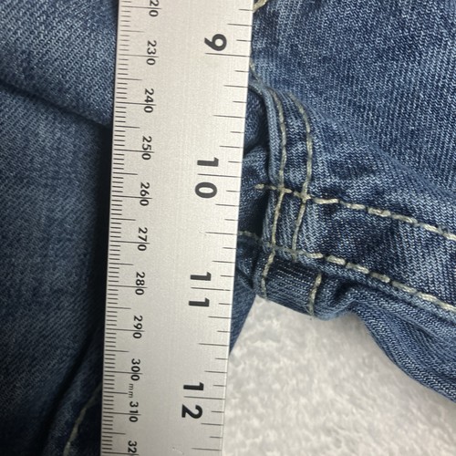 Pantalones de mezclilla Ariat M5 para hombre 36x36 Ridgeline calce recto lavado medio algodón rasgados - Imagen 9 de 20