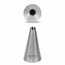 St&auml;dter Fine Line Star Spout Large Spout Garnish Spout Stainless Steel 7 mm