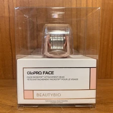 BeautyBio GloPRO Face Attachment Head! NEW! 540 Stainless Steel Needles 0.3mm