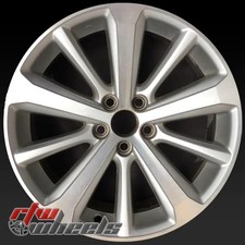 2008-2013 Toyota Highlander 19 Oem Wheel Rim - Machined Silver 2008-2013 Toyota Highlander 19 Oem Wheel Rim - Machined Silver