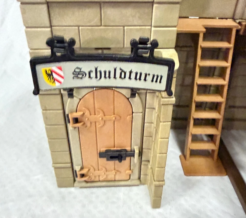 Vintage Playmobil 3445 Schuldturm Castle Debtor’s Prison Tower - Image 3 of 4