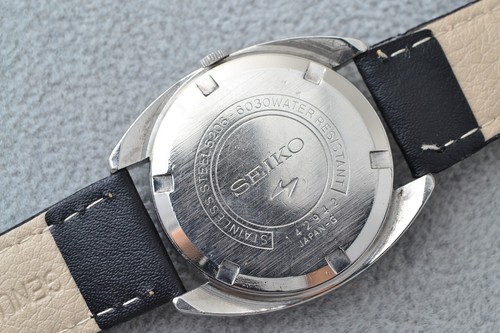 SEIKO LORD MATIC Special 5206-6030 Black Sunburst / OH, Serviced - Picture 10 of 16