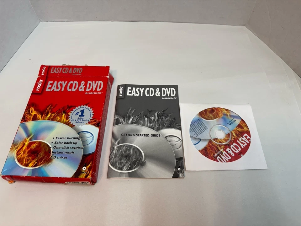 Roxio Easy CD & DVD Burning - Capture, Edit, Burn and Share - Used - Image 2 of 4