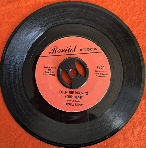 Northern soul Darrell Banks Open the door to your heart / Our love  Plays EX