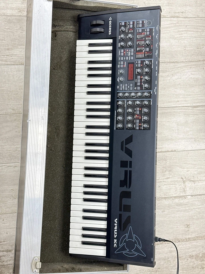 Access Virus KC Rare Keyboard Synthesizer with a Stylus Hard Case & Power Cable - Image 3 of 4