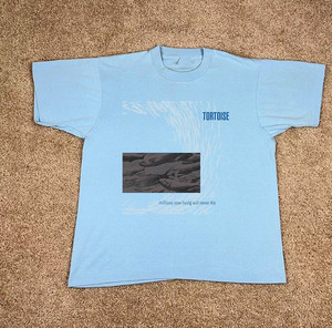 T-shirt Imprimé Tortoise Band, Oganesson - Blanc/gris, Coton Gildan, Fait Main, Taille Régulière