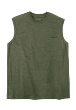 Boulder Creek by KingSize Men's Big & Tall Heavyweight Pocket Muscle Tee