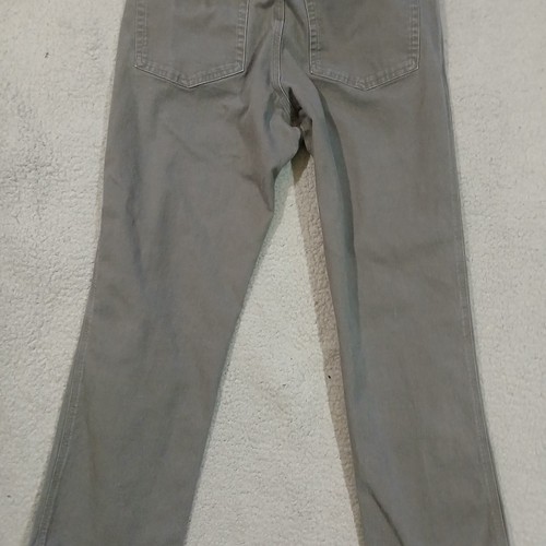 Duluth Pants Mens 32x28 Gray Flex Firehose Standard Fit Stretch Canvas Chore - Picture 12 of 17