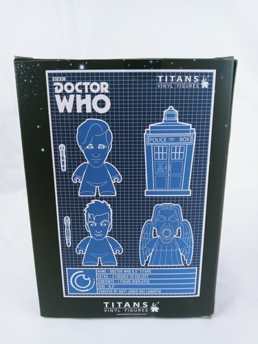 FIGURA DE VINILO EXCLUSIVA NERDBLOCK 10TH DOCTOR 4.5" DOCTOR WHO TITANS BBC NETWORK - Imagen 3 de 6