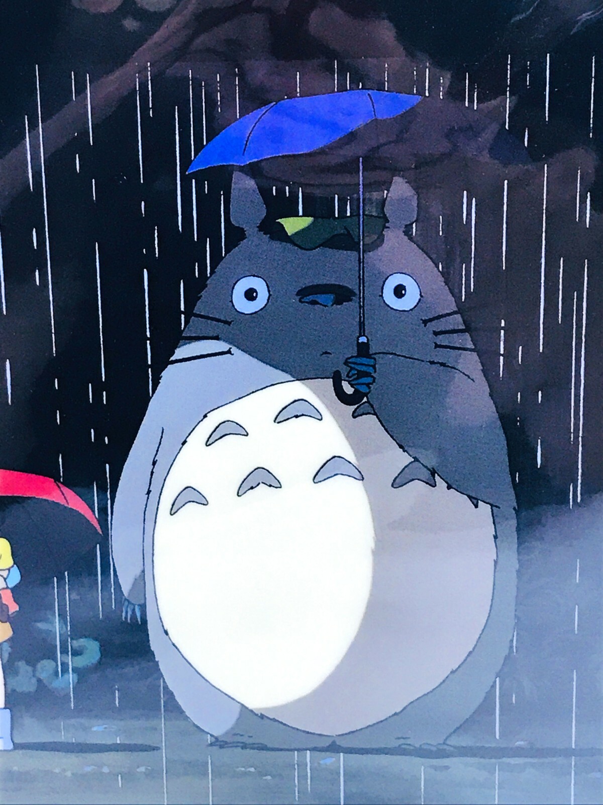 My Neighbor Totoro Clear File Folder Single Ghibli Famous Scene Bus Stop Ebay