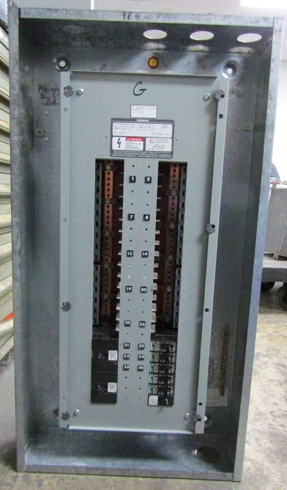 😃 SIEMENS 225 AMP MAIN LUG PANELBOARD 480Y/277 V 3Ø 4W 42 CIRCUIT H442ML4225STM - Image 4 of 4