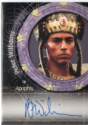 Stargate SG-1 Autogrammkarte - A6 - Peter Williams