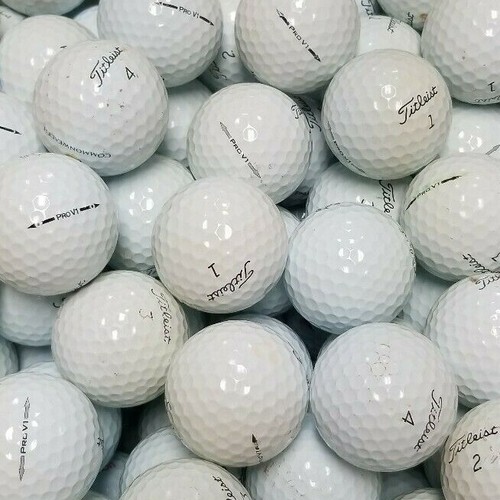 100 Pack White Titleist Pro V1 Mixed Years Used Golf Balls AAA 3A Bulk Balls