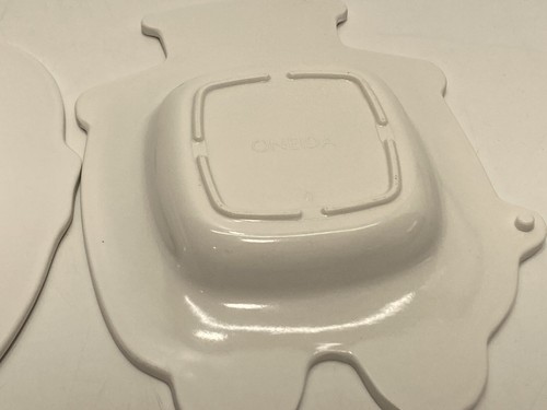 1994 Oneida 2 Pc. Kids Divided Dish Set Railroad Meal Time Excellent Condition - Picture 7 of 12