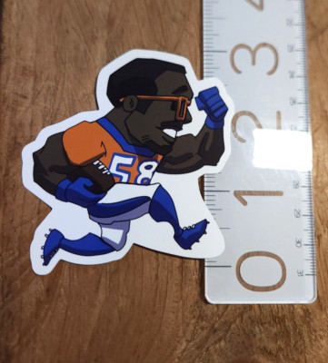  DENVER BRONCOS  Sticker Football Decal Laptop Sticker BRONCOS Decal