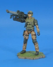 Halo USNC Marine SPNKR Rocket Launcher 4" Action Figure 2021 Loose Toy Infinite