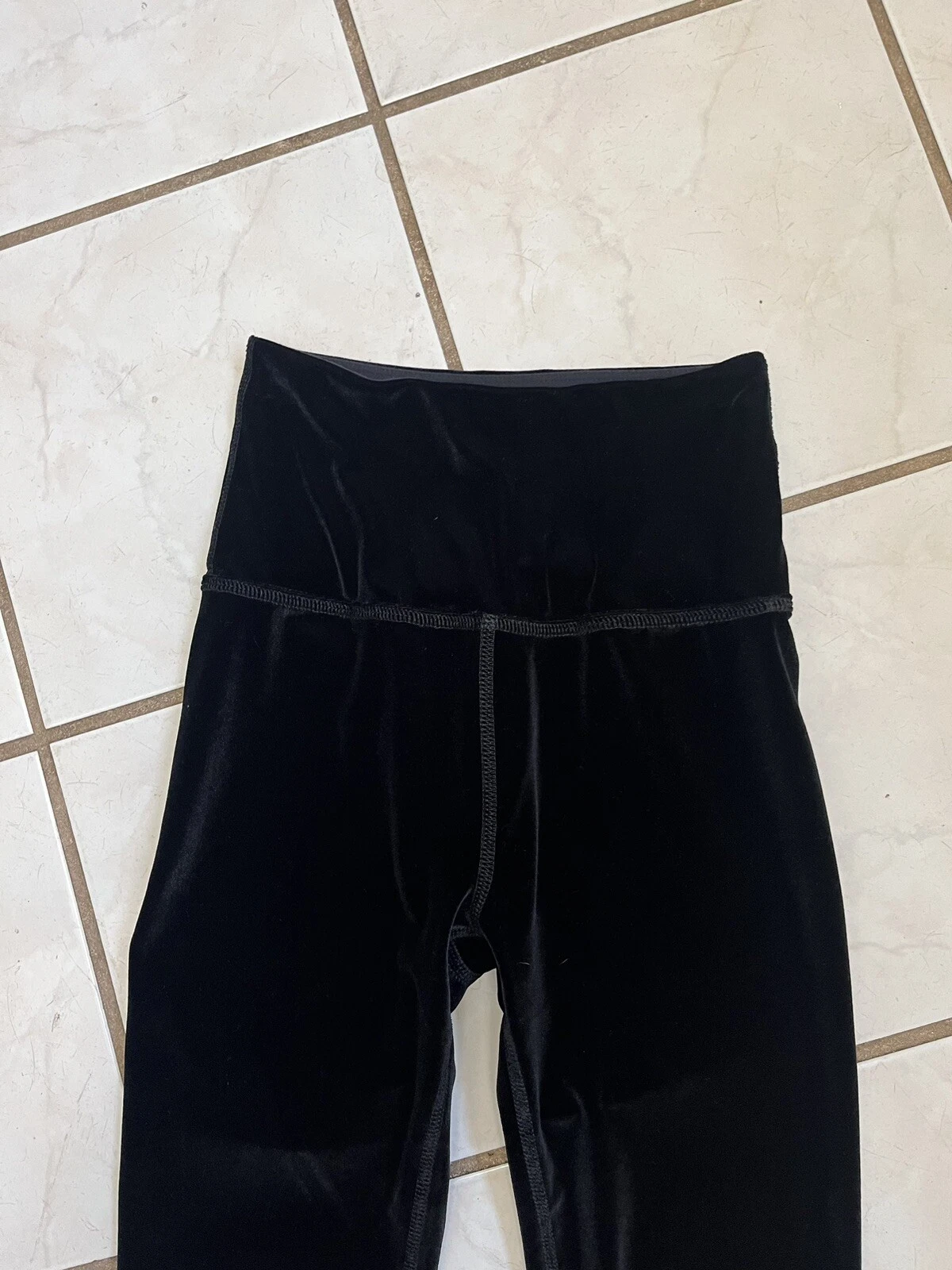 beyond-yoga high rise velvet fitness leggings