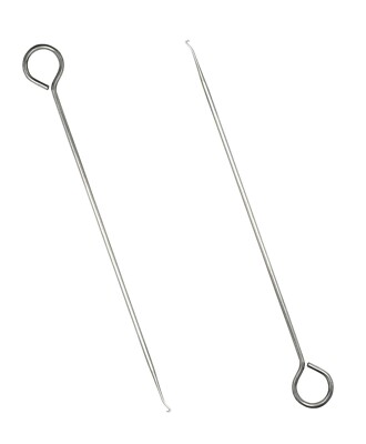 Finish Stahl Haut Chirurgie Haken Premium Chirurgische Instrumente mit Ring Spiegel 10''