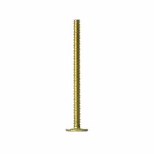 Thrifco 1/4 x 3 1/2 CLOSET BOLT BRASS - 4569107