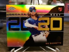 Topps Update Chrome 2020 Decades Next  Bo Bichette Rookie RC Toronto Blue Jays 