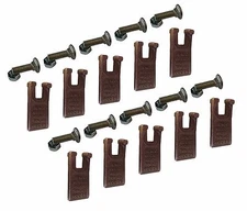 10 Pengo 40/50 Degree Auger Teeth w Hardware, 134501 fits Pengo Aggressor Augers