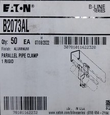 Eaton B-Line B2073AL Parallel Pipe Clamp 1 Rigid Made In USA
