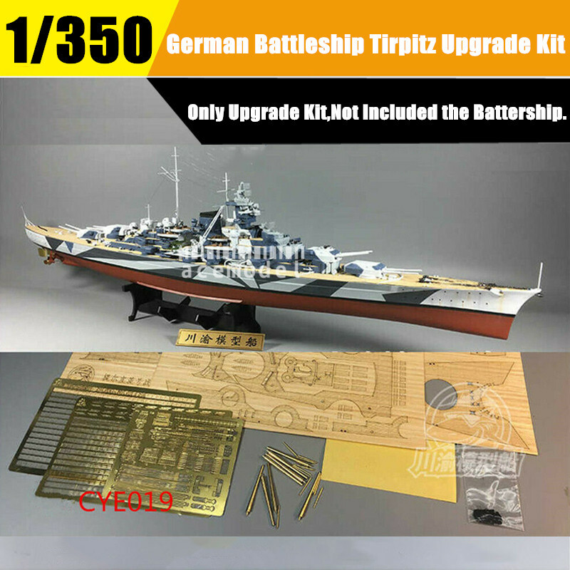 1/350 German Tirpitz Battleship Detail-up Set for HobbyBoss 80602