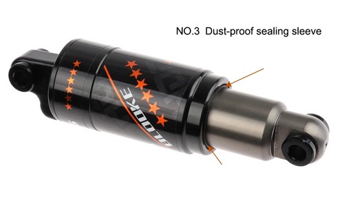 Amortiguador delantero trasero hidráulico para bicicleta MTB 150 MM bicicleta bicicleta de montaña scooter - Imagen 15 de 22