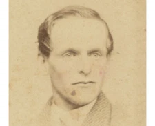 FROM WILLIMANTIC, CONN, STUDIO PHOTO OF HANDSOME MAN