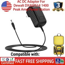 AC DC Adapter For Dewalt DXAEPS14 1400 Peak Amp Power Station Battery Charger
