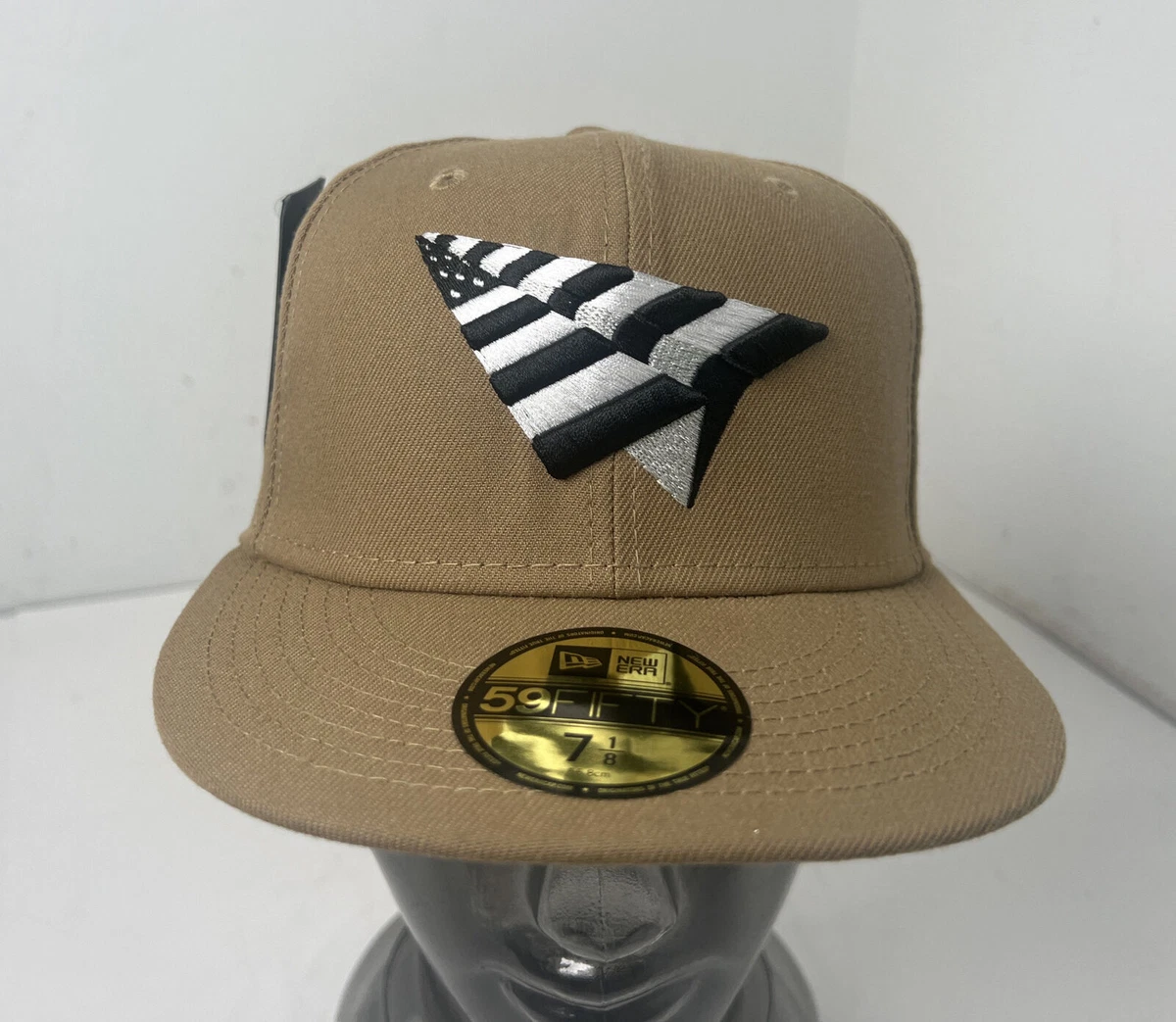 Paper Planes Logo JAY Z Roc Nation New Era 59FIFTY KHAKI Fitted