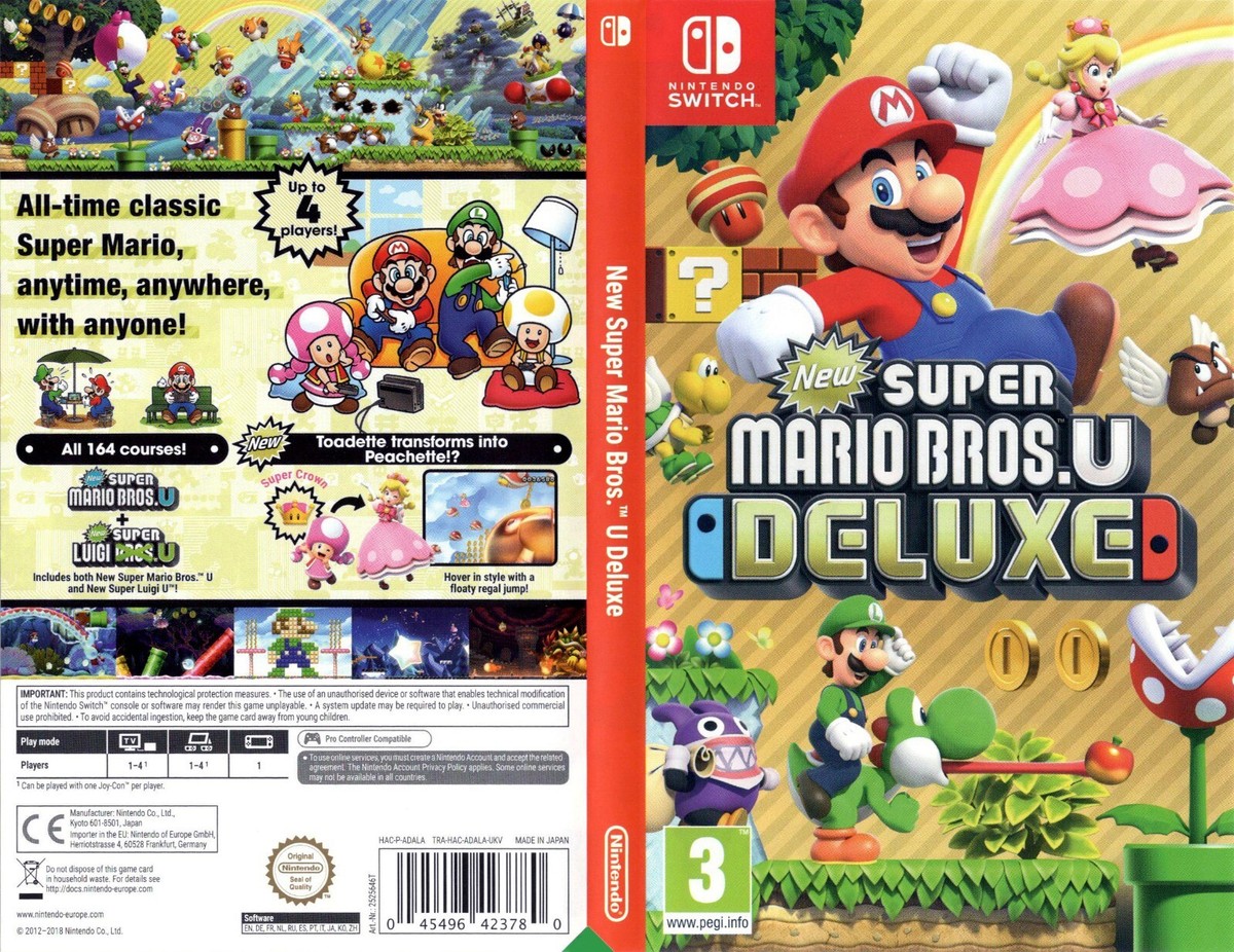New Super Mario U -- Deluxe Edition (Nintendo Switch, 2019