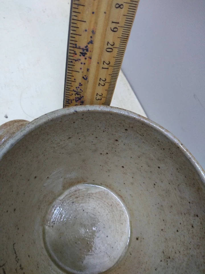 Фарфоровая чаша для супа с лапшой с французским рецептом (Potage Queue de Boeuf) желтовато-коричневая черная - Изображение 4 из 4