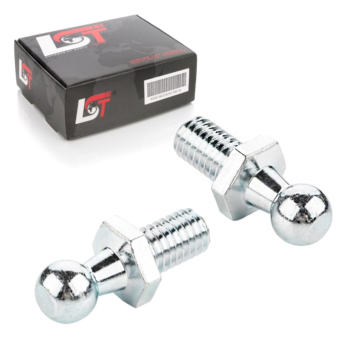 2x Ball Stud M8 10mm Gas Spring DIN71803 for LAND ROVER