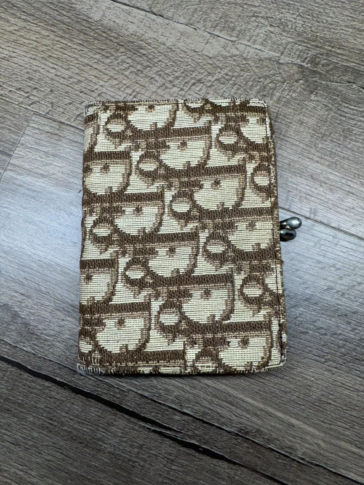 Portefeuille vintage Christian Dior avec sac à main