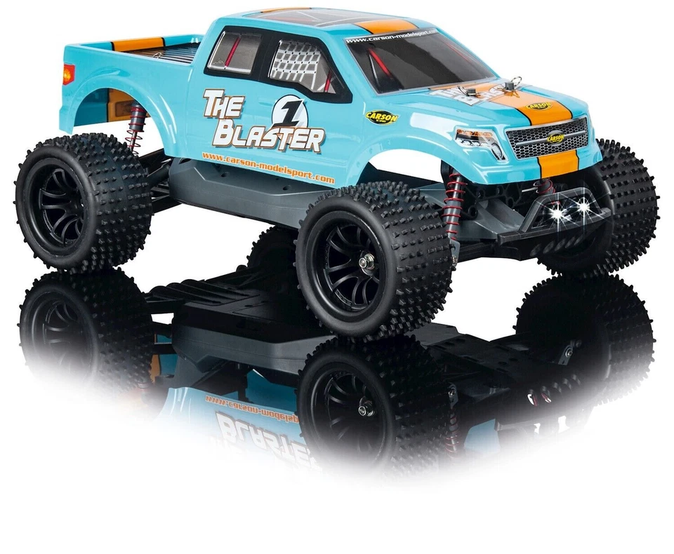 Carson 500404144 1:10 The Blaster FE 2.4G 100% RTR Truggy Monstertruck - Bild 3 von 4