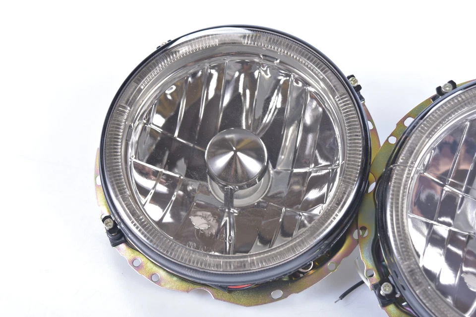 Faro proiettore Dectane SWV03RBC VW GOLF I 1974-1983 anelli luce di posizione fumo - Immagine 3 di 4