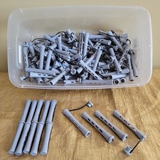 134 Pc Gray Perm Rods Long Short Concave Elastic Swing Arm Permanent Curlers