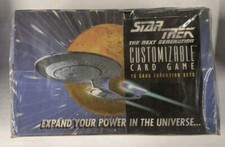 Decipher Star Trek The Next Generation CCG Booster Box Sealed White Borders