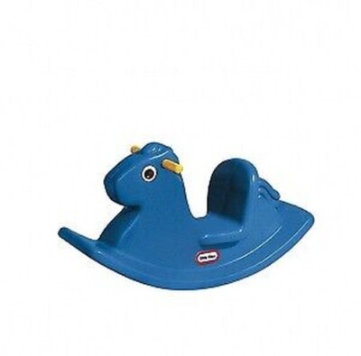 Little Tikes 9001671 Pferd A Schaukelstuhl Blau