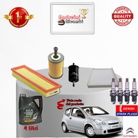 Inspektionskit Filter ÖL Kerzen Citroen C2 1.6 I 16V Vts 90KW Von 2007->