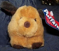 Retired Puffkin Keychain - Fetch the Dog