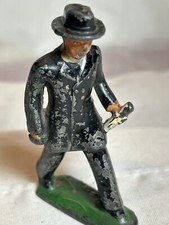 Vintage Barclay Lead Toy Preacher Minister 3  