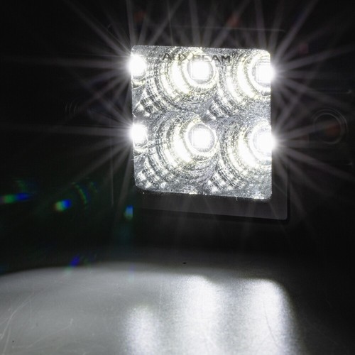 AUXBEAM 2 piezas 3,5" 40 W montaje empotrado LED luz blanca inundación para camioneta Jeep SUV - Imagen 9 de 12