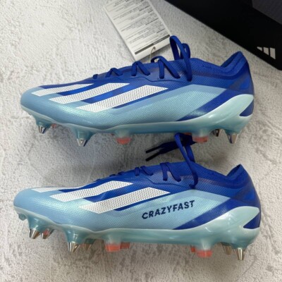 ADIDAS Mens Blue X CRAZYFAST.1 SG Football Boots Brand new IE6628