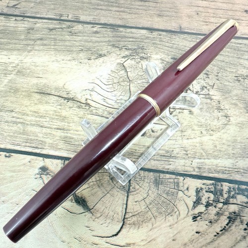 MONTBLANC FOUNTAIN PEN VINTAGE BURGUNDY GERMANY RED A430 - 第 2/11 張圖片