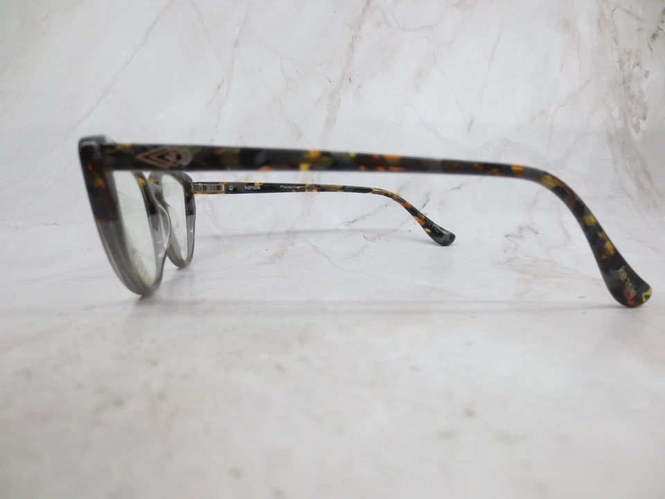 Kensie Eyeglasses Frame Womens Black Tortoise Plastic Cat Eye Full Rim 50-17-135 - Image 3 of 4