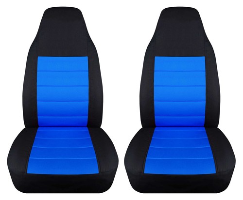 Juego de fundas de asiento de coche delanteras para Jeep Wrangler YJ-TJ-LJ 1985-2006 buen color - Imagen 21 de 27