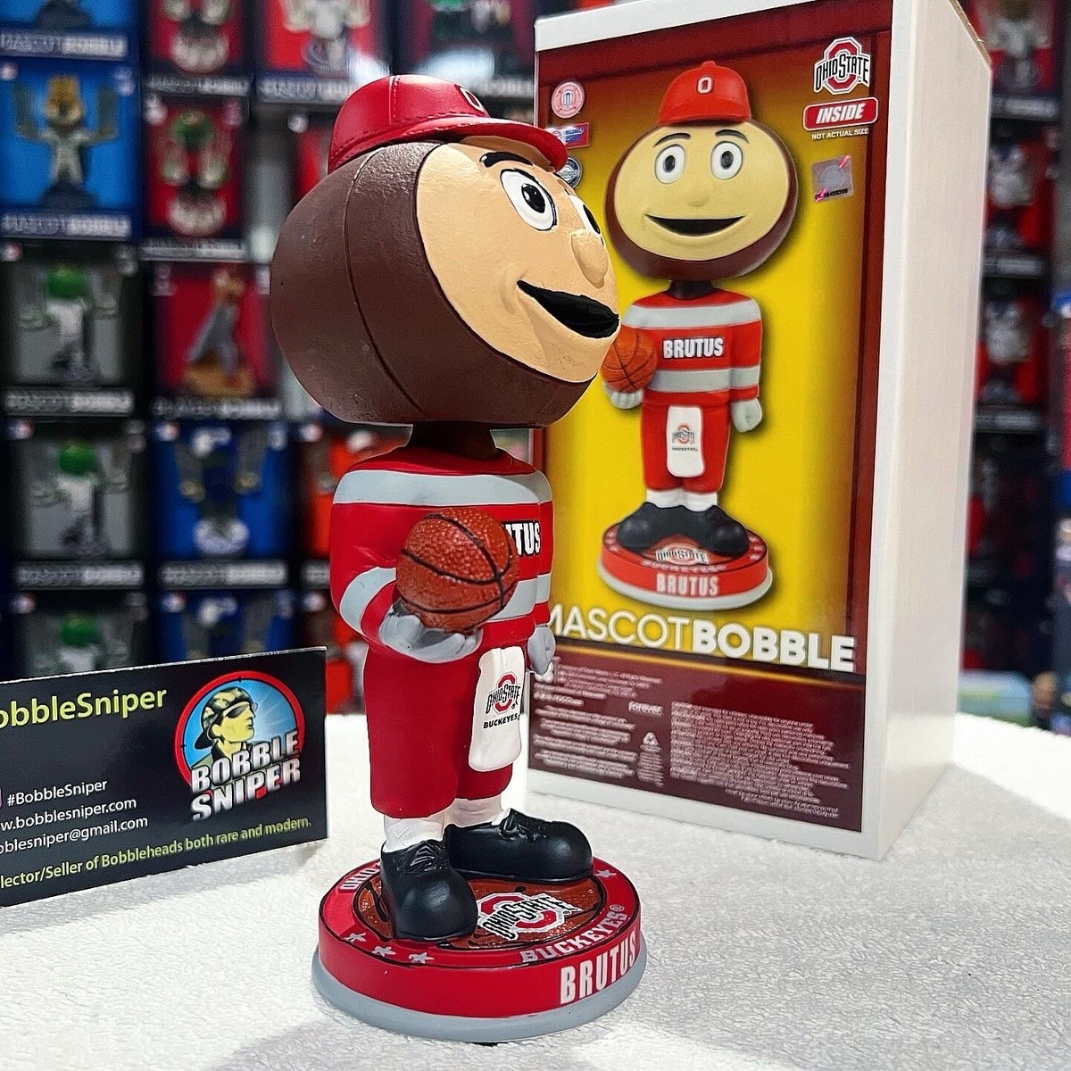 BRUTUS the BUCKEYE Ohio State Buckeyes Basketball