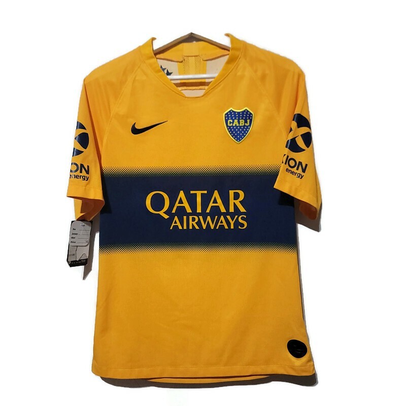 BNWT Nike Boca Juniors Away Soccer Jersey 2019 Size S | eBay
